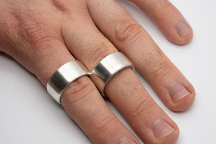 Silber-Orthese für Finger