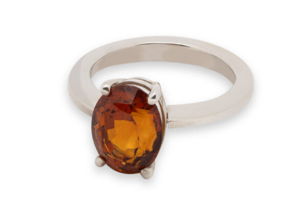 Eleganter Ring mit Citrin