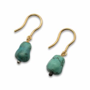 Türkis Ohrhänger aus 925 Silber